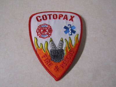 PATCH FIRE AND RESCUE COTOPAX FIRE DEPARTMENT