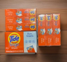 9x Tide TO GO Instant Stain Remover 10 WIPES per box  90