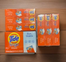 9x Tide TO GO Instant Stain Remover 10 WIPES per box = 90