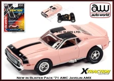 Auto World '71 AMC Javelin AMX Release 35 Xtraction SC 373 Also Fits AW, AFX