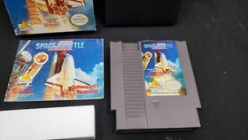 CIB SPACE SHUTTLE PROJECT NINTENDO NES VIDEO GAME COMPLETE IN BOX PROTECTOR CASE