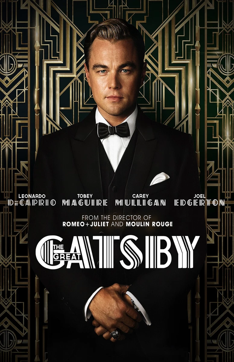 Leonardo Dicaprio Great Gatsby Movie Poster