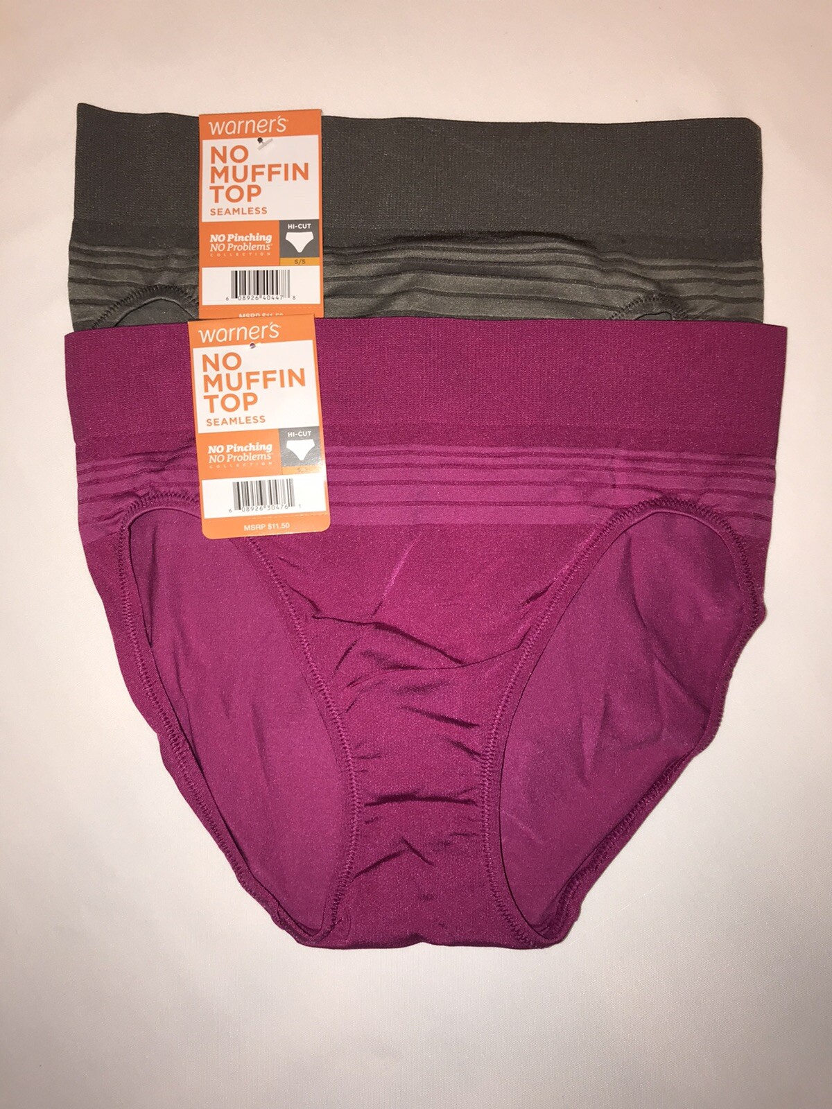 Warner s rt5501p seamless hi cut panty small 5 2 pairs ebay