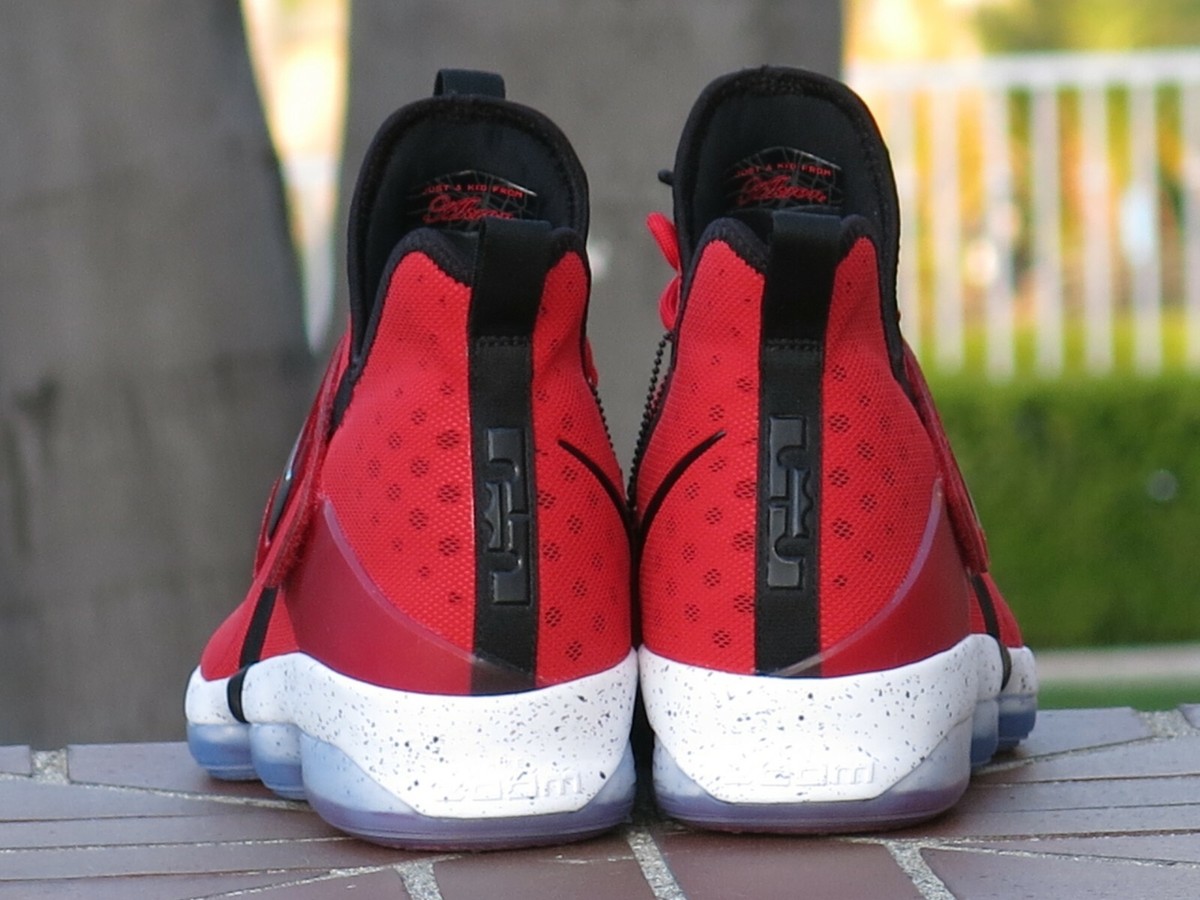Size 13 - Nike LeBron 14 University Red for sale online | eBay