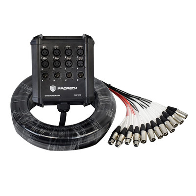 8-Channel Low Profile XLR Send Circuit Board Snake Cables, XLR Splitter Cable fo