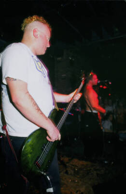 American musicians Eric Wilson Bradley Nowell of Sublime perform a - Old Photo 2