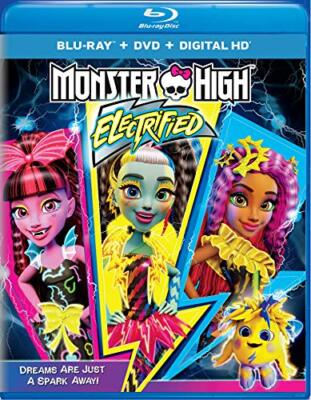 Monster High Electrified Blura - Blu-ray - GOOD