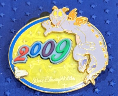 2009 WDW Disney World White Glove Figment LE 500 Free D Pin - Rare Hard To Find