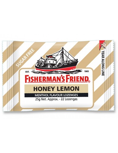 Fishermans Friend Honey Lemon Sugar Free 25g x 12 - 第 1/1 張圖片