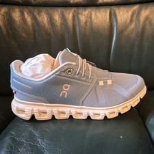 On Cloud 6 Women's Chambray/White Mesh Sneakers Breathable Cushioned 3WF10061508