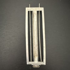 Vintage TRU-WAVE Aluminum Metal Finger Wave Hair Clip 5.5" - RARE