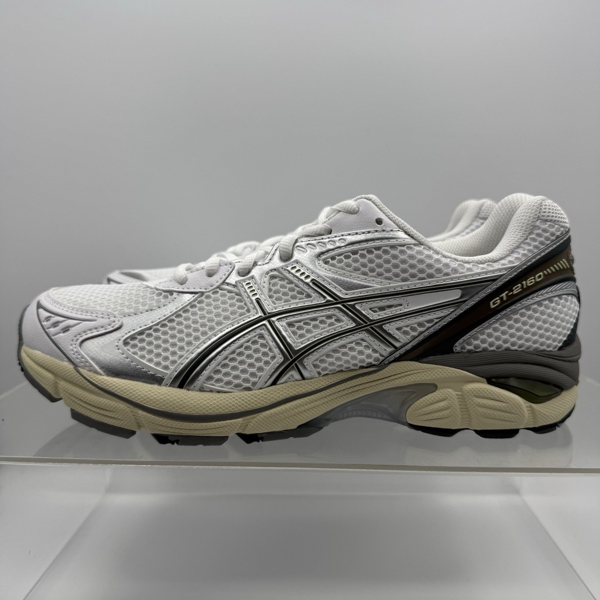 Brand New Asics GT-2160 White Soft Yellow Shoes 1203A275-111 Men's