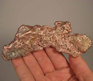 5.2" NATIVE COPPER NUGGET Keweenaw Peninsula Michigan