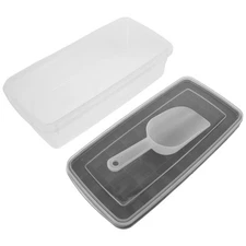 Ice Tray with Cover Silicone Freezer Molds Trays for Food Storage