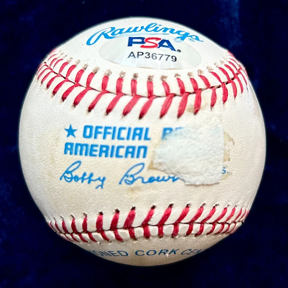 Phil Rizzuto "Philip Francis Rizzuto 'Scooter'" Signed Official AL Baseball. PSA - Image 3 of 3