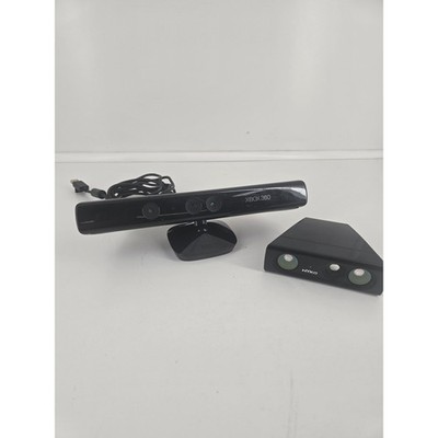 Xbox 360 Kinect Motion Sensor Bar + Nyko Zoom Add-On   Powers On Tested