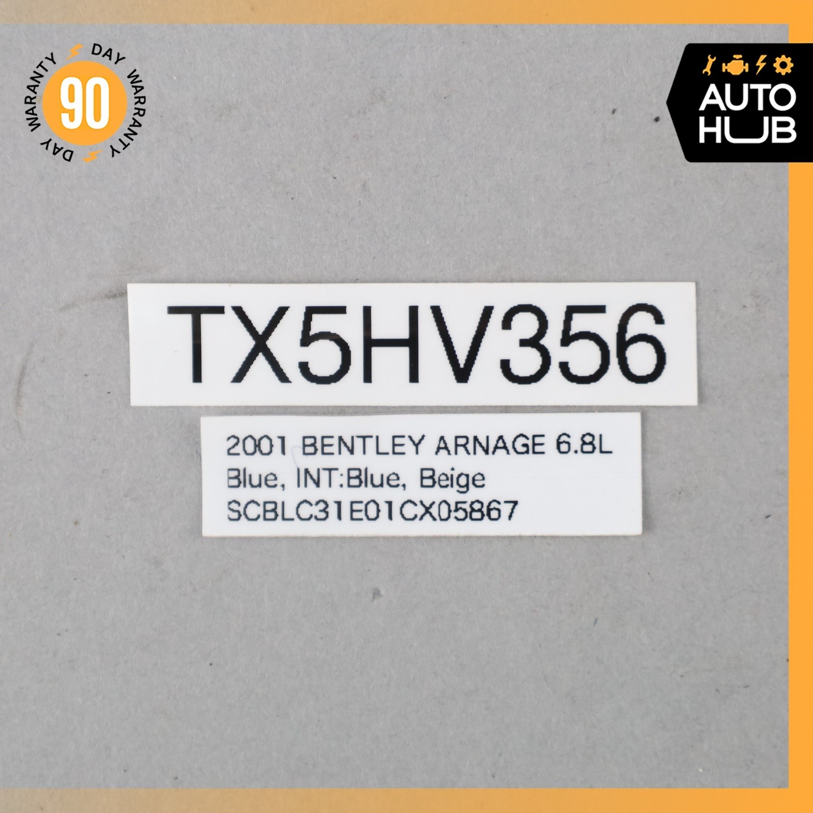 00-02 Bentley Arnage 6.8L V8 Coolant Reservoir Overflow Expansion Tank OEM 42k