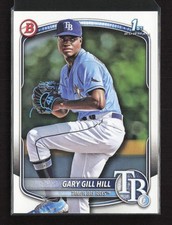 2025 Bowman Prospects #BP-55 Gary Gill Hill Tampa Bay Rays Near Mint or Better