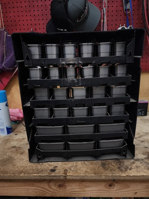 #ad #ad Husky 28 drawer parts organizer complete $29.99