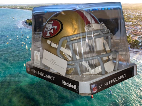 Roger Craig Signed San Francisco 49ers Mini Helmet – Beckett BAS COA – Auto