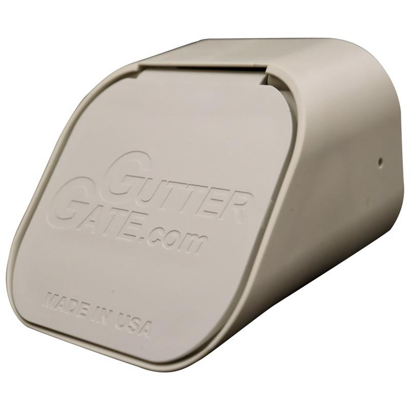 2"x3" Type-A White Gutter Downspout Extension Accessory