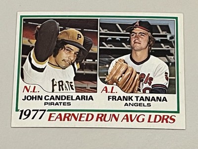 1978 Topps ERA League Leaders #207 John Candelaria, Frank Tanana MLB