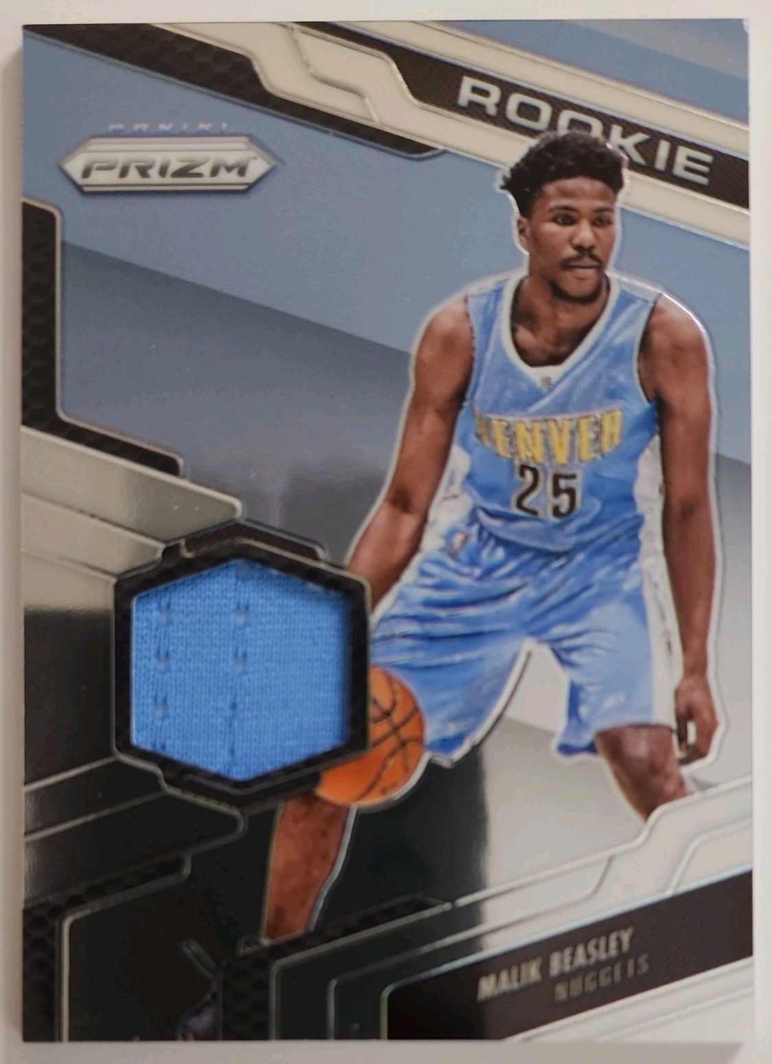 2016-17 Panini Prizm - Rookie Jerseys Malik Beasley #17 (MEM, RC)