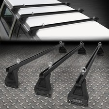 3pcs 58 Universal Aluminum Top Roof Rack Rail Cross Bar Cargo Carrier Black 3pcs 58 Universal Aluminum Top Roof Rack Rail Cross Bar Cargo Carrier Black