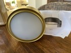 3 Bilder Lichter mit Batterie - neu - goldfarben