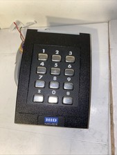 Hid 921ptnnek00000 Multiclass Se Rpk40 Keypad Wall Switch Card Reader-black