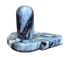 Natural Stone Shiva Lingam Shiv Ling Statue Sculpture Figurine