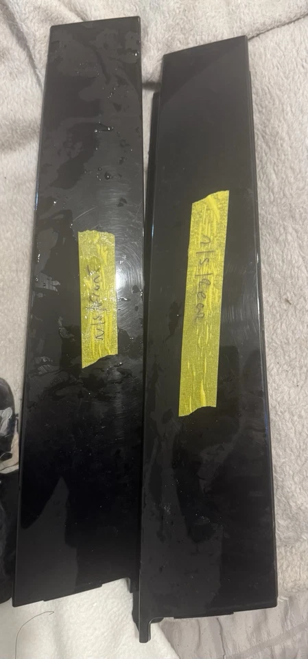 Vauxhall Corsa F 2019-23 genuino lado del pasajero moldura de puerta delantera y trasera Foto 2 de 2