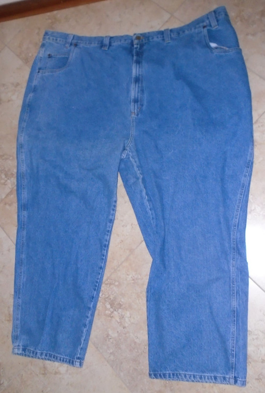 Loose Fit Straight Denim Jeans 59 x 30  (tho marked 62 x 30)