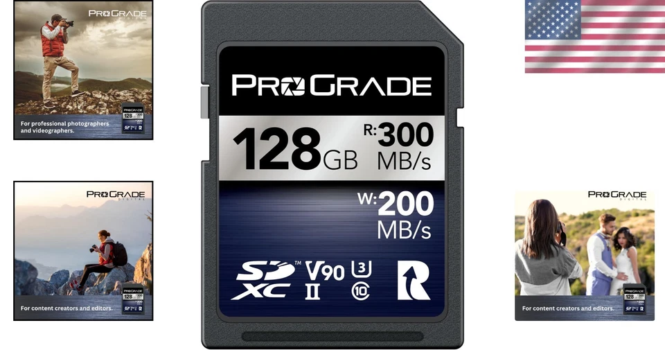 128GB Iridium SDXC UHS-II V90 Memory Card - Image 2 of 4