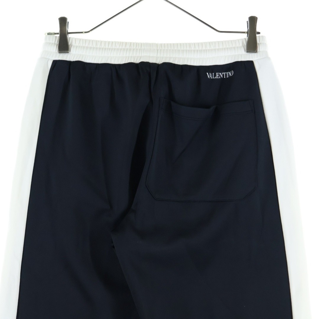 VALENTINO Back Logo Print Sideline Sweatpants Black white QV0MD00P5 7v Used 261e thumbnail 4