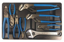 CHANNELLOCK GS-27 8 Piece Plier Set Dipped Handle