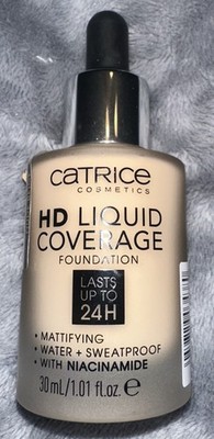 Catrice HD Liquid Coverage Foundation 032 Nude  BEIGE 1.01oz New