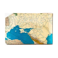 SPI War Game War in the West - Map H Only! VG