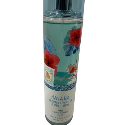 Bath & Body Works Havana Tropical Vanilla & Cherimoya Fragrance Mist 8 fl oz