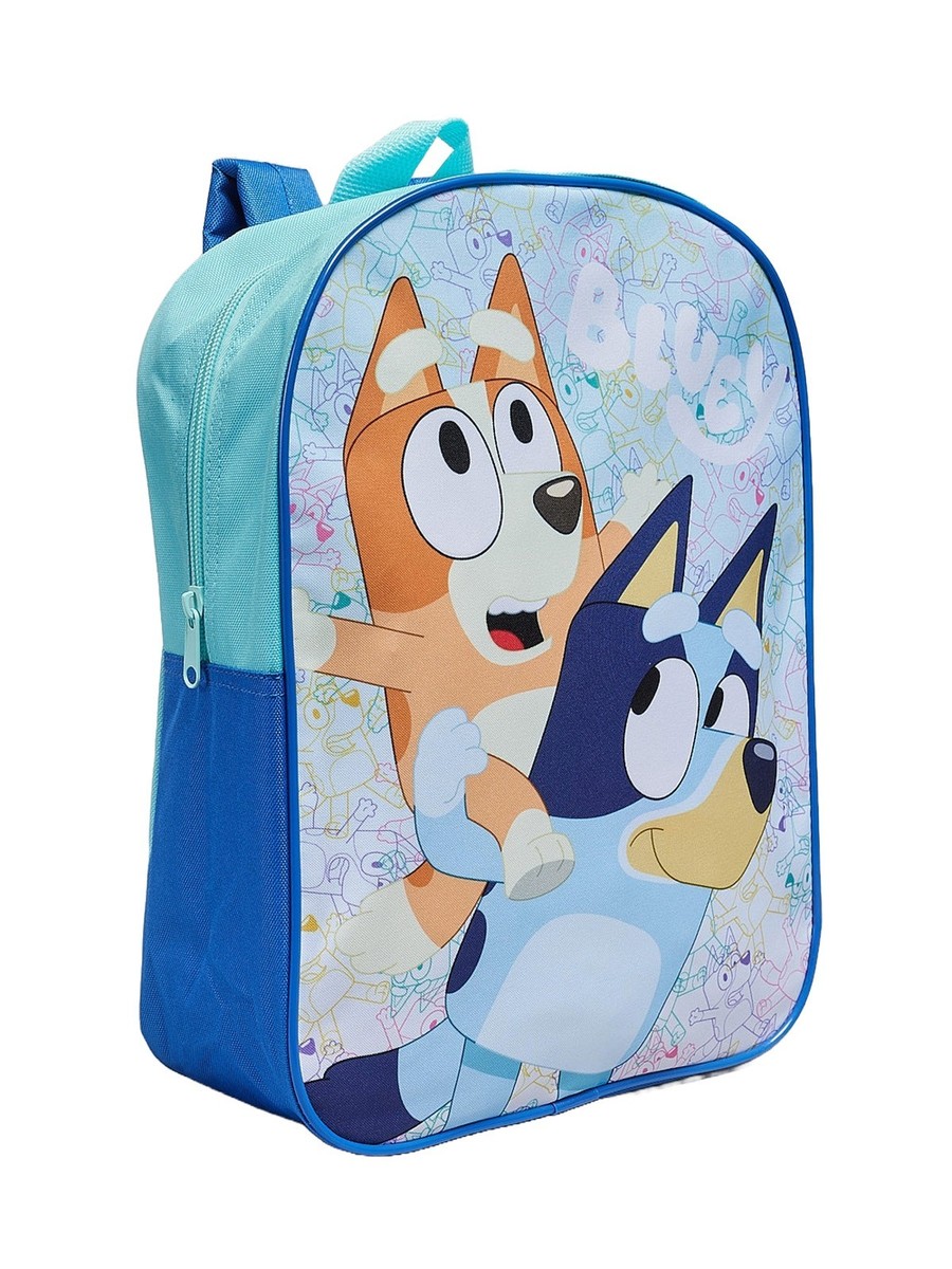 BLUEY OFFICIAL 3D NURSERY BACKPACK SCHOOL BAG BOYS GIRLS