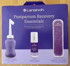 Lansinoh Postpartum Recovery Essentials Kit Expires 03/2027 Factory Sealed