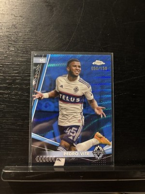 2024 Topps Chrome Mls - Pedro Vite #158 Blue Wave Refractor /150