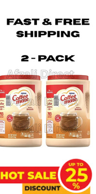 2 pack -Nestle Coffee mate Original Powdered Coffee Creamer, 56 oz FREE shipping
