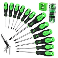 SWANLAKE Magnetic Torx Screwdriver Set - 13 13-Piece Torx Screwdriver Set