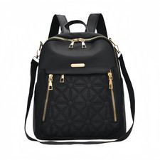 Multi Pocket Women Backpack Handbag Single Sh...