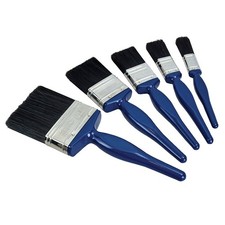 Image of Faithfull Utility Paint Brush Set of 5 19 25 38 50 & 75mm