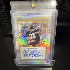 2021 Panini Prizm Rocky Bleier Significant Signatures Steelers Autograph