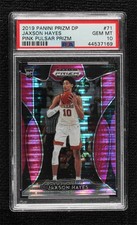 2019-20 Panini Prizm Draft Picks Pink Pulsar Jaxson Hayes #71 PSA 10 GEM MT 6fs