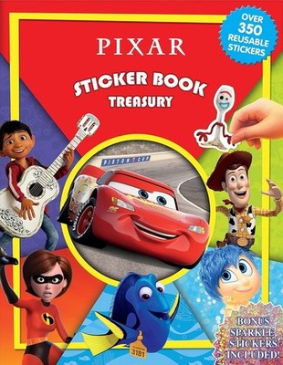 First Year Sticker Book Pixar Sticker Book Treasury - Activity Books for kids, 350 reusable ...