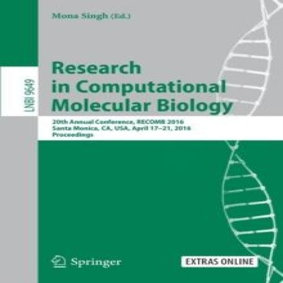 Research in Computational Molecular Biology 20th Annual Conferenc